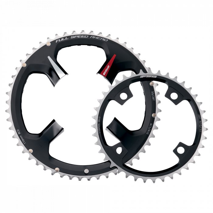 Chainring K-FORCE ABS 4 holes 110 x 53T Shimano/Sram 10/11 red WA421