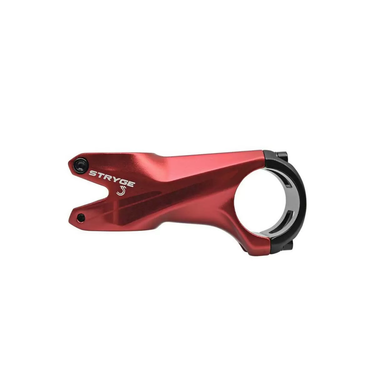 attacco manubrio stryge 85mm -5° oversize 31,8mm rosso - image
