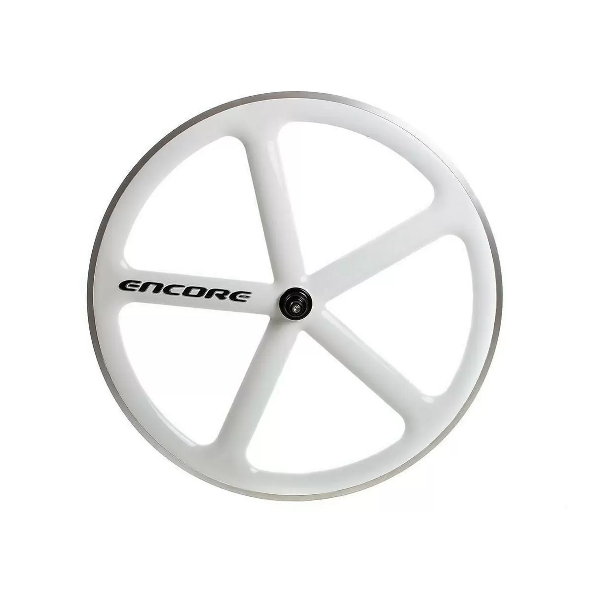 Encore enwwm3906 p rear wheel 700c track 5 spokes white msw rear whee