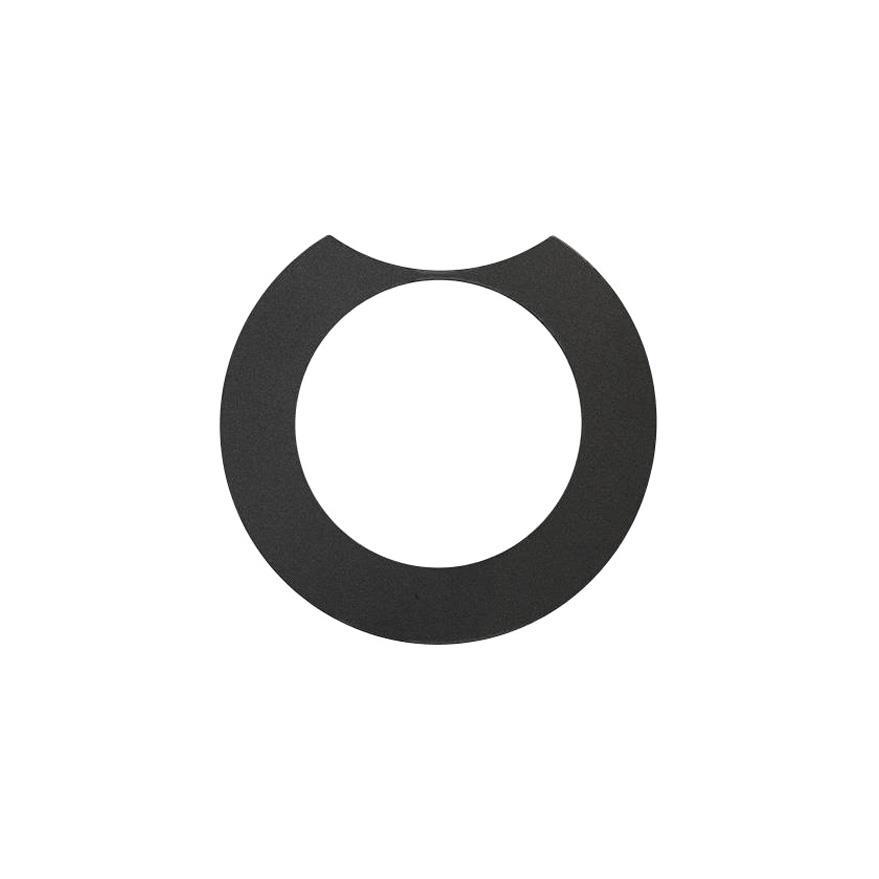 cubierta anillo activo diseño de línea de rendimiento lado izquierdo negro