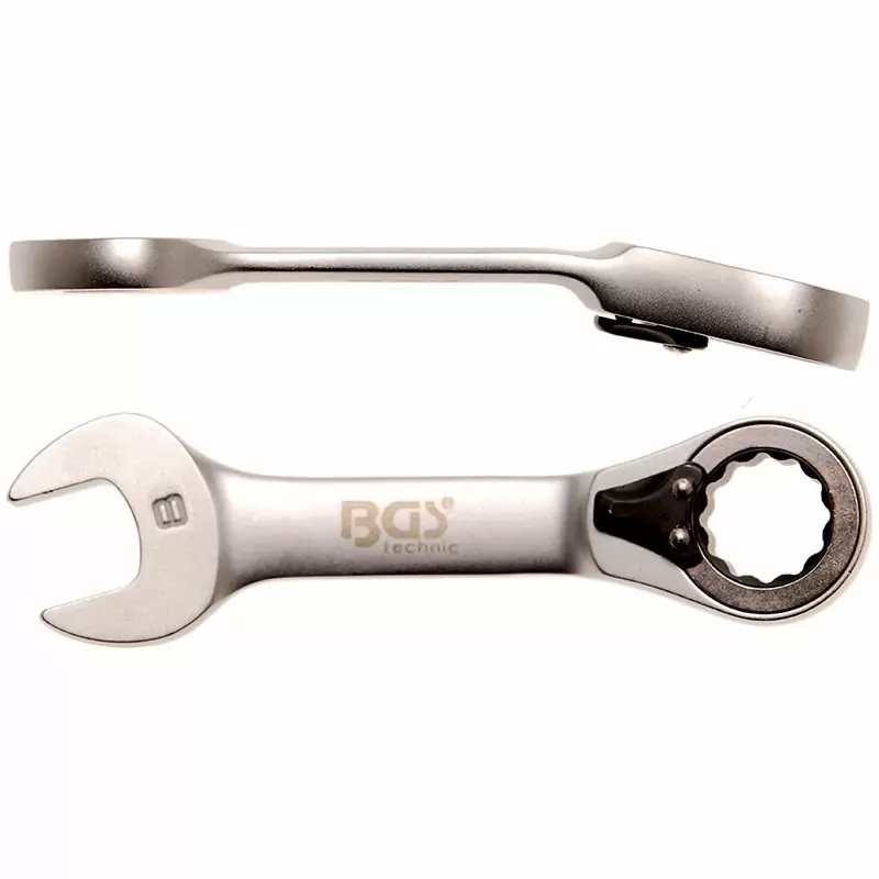 ratchet wrench short 9 mm - code BGS30709 - image