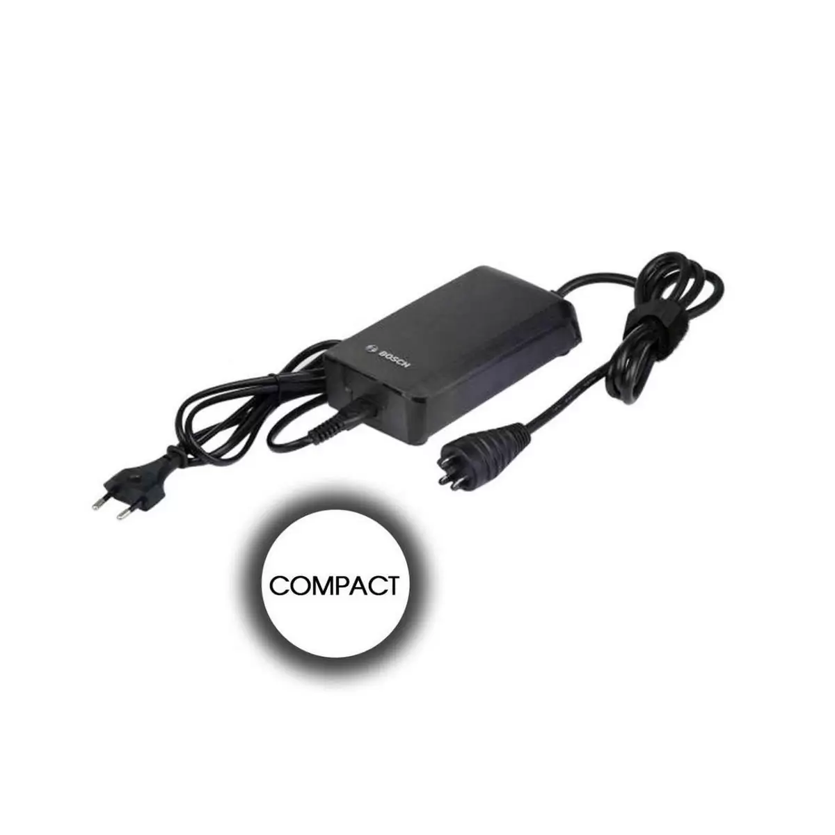 cargador de baterias compacto 2a rendimiento activo enchufe cable europeo - image