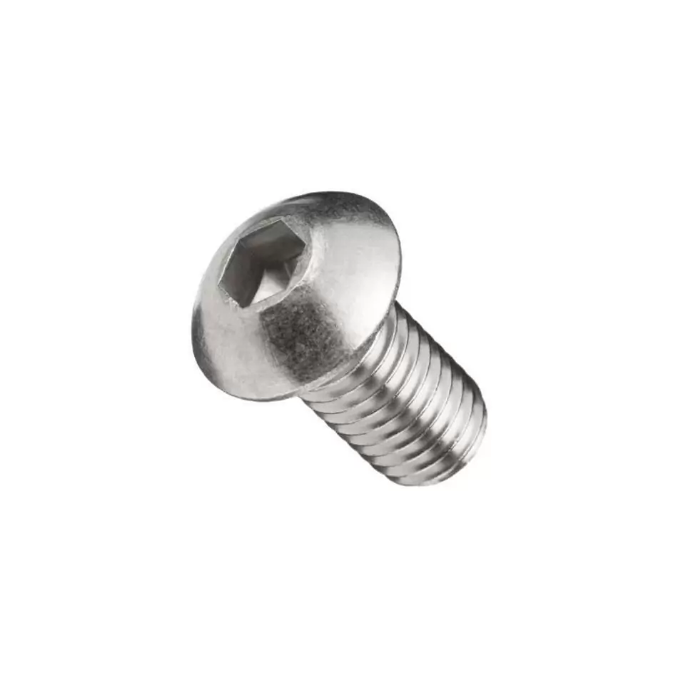 hex socket screw m5 x 8mm iso 7380 stainlees steel - image