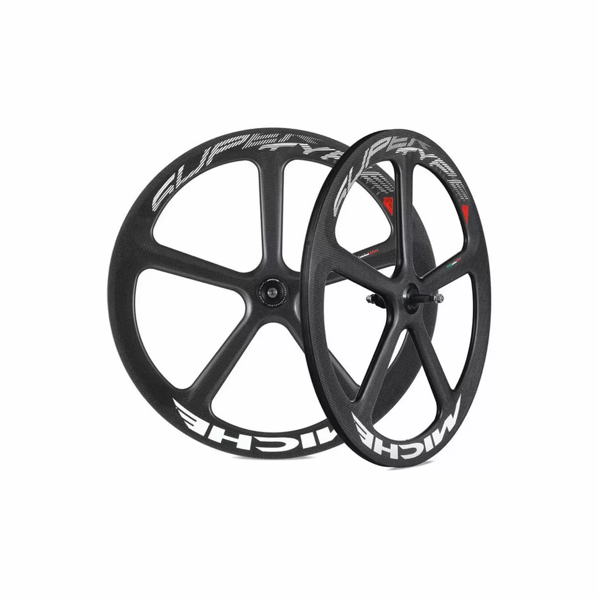 paire de roues supertype spx5 carbone 3k boyau piste noir v17 - image