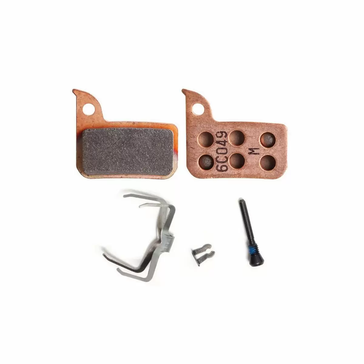 pair brake pads metal sintered Red 22 / Force 22 / Rival 22/ Level ultimate / Tlm steel plate - image