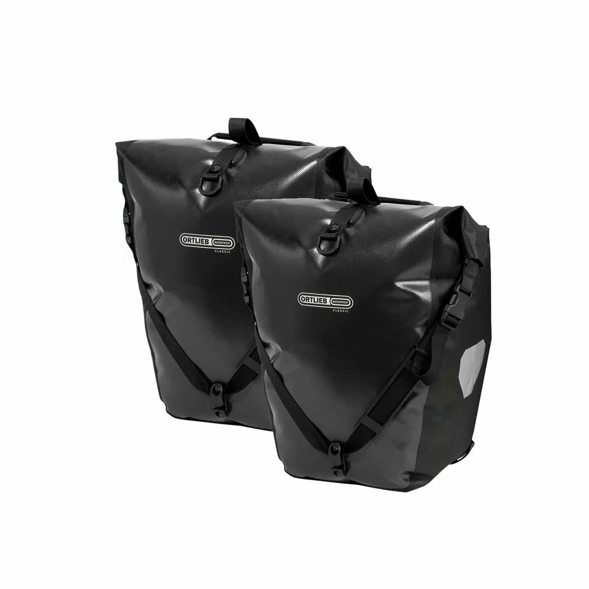 conjunto de bolsa pannier back roller classic f5301 ql2.1 preto 40l - image