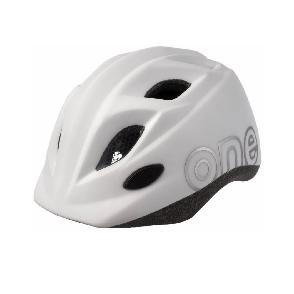 Kid bicycle helmet ONE snow white size S 52-56cm