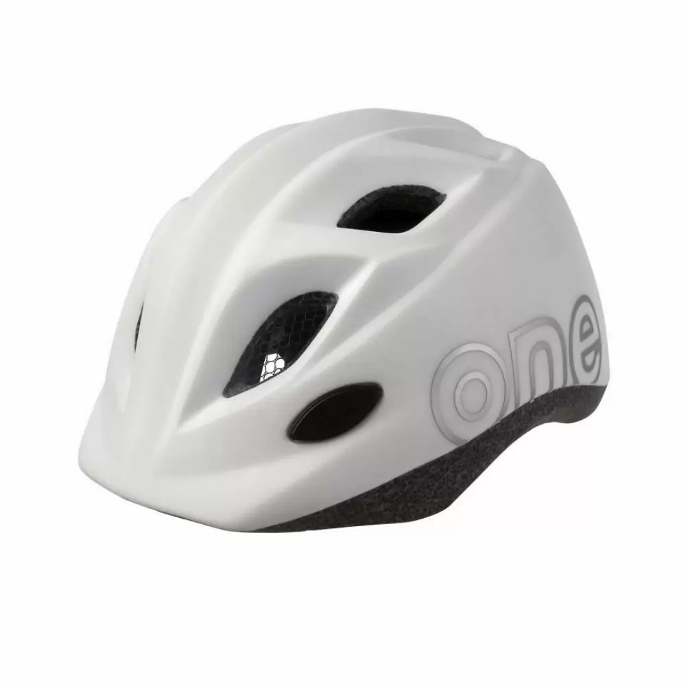 Kid bicycle helmet ONE snow white size S 52-56cm - image
