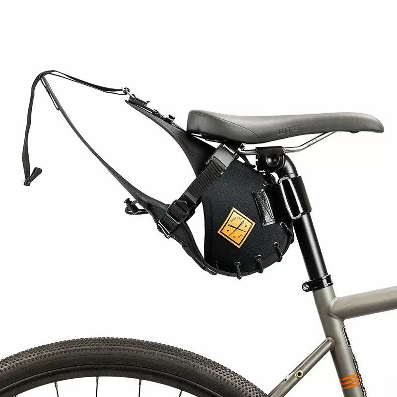 Carry saddle bag holster & dry bag 8 litre black / orange #2