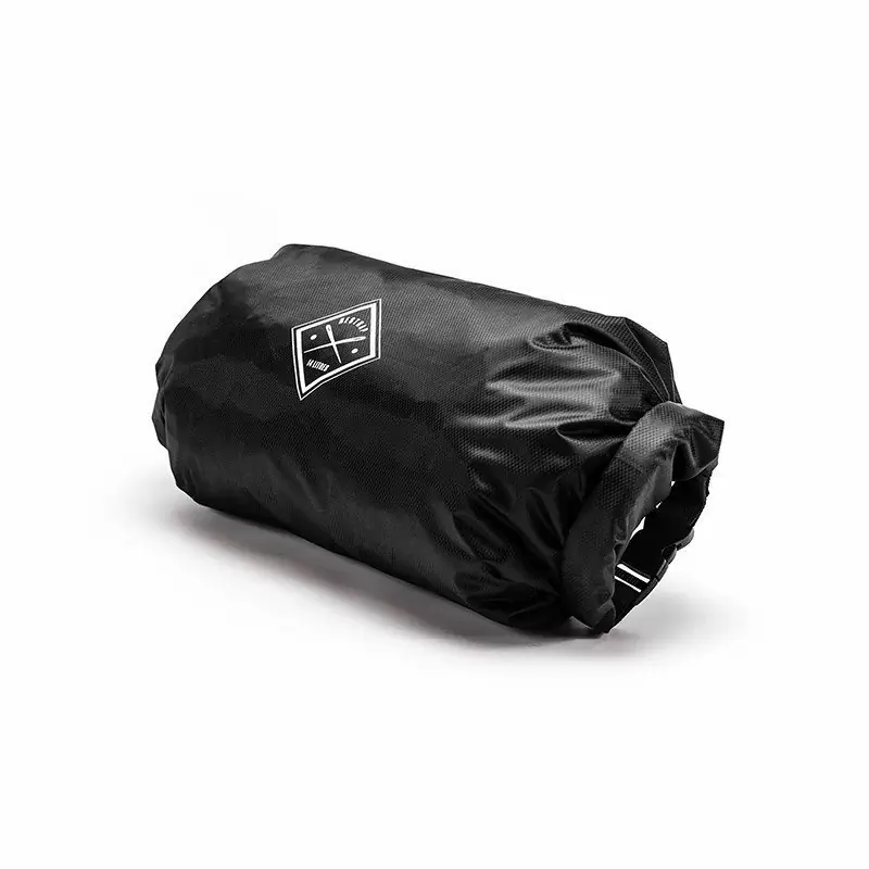 Sacca impermeabile manubrio double roll dry bag 14 litri nero #1