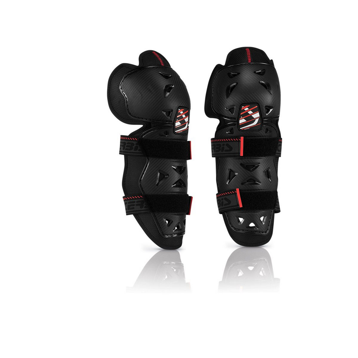 knee guards profile 2.0 black one size moto