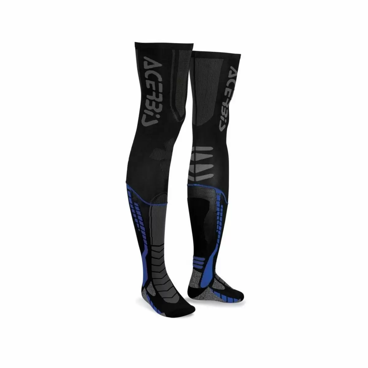 Chaussettes longues motocross X-LEG pro bleu taille L / XL - image