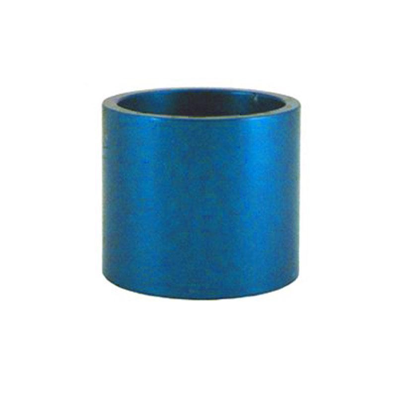 Entretoise de jeu de direction 1-1/8'' aluminium anodisé 20mm bleu
