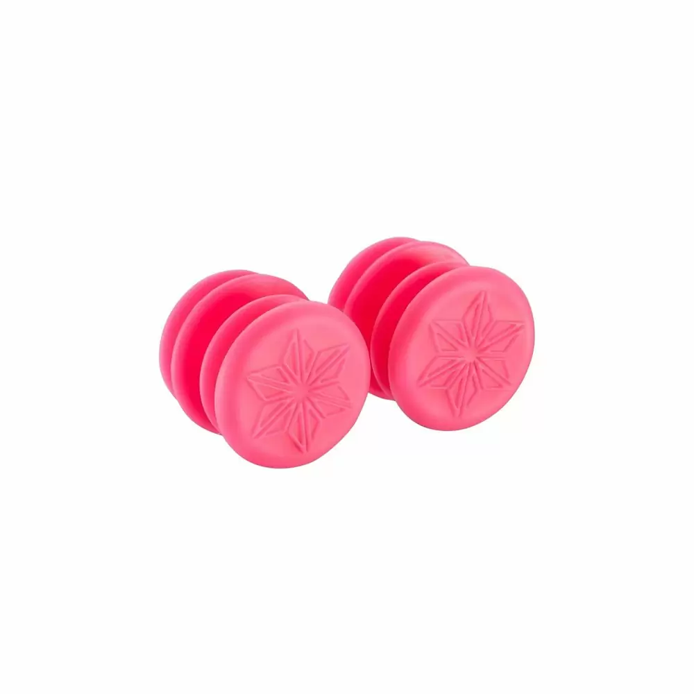 Tapones de manillar Endz rosa - image