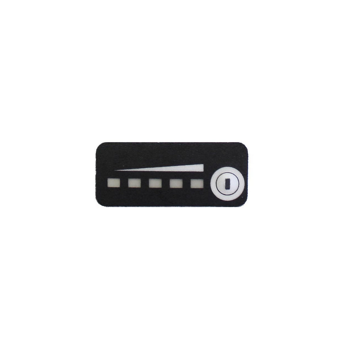 Bouton interrupteur / film de charge de batterie pour ebike PowerPack