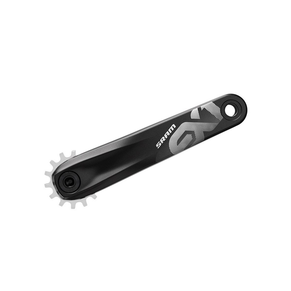 E-Crank EX1 para e-mtb ISIS 8 velocidades M15 175mm preto