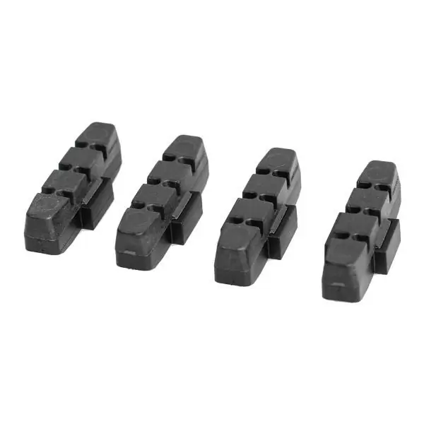 Kit two pairs of standard brake pads for HS11 / HS22 / HS33 R Black - image