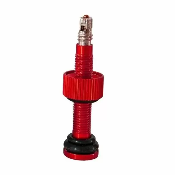 Tubeless valve red 50mm - image