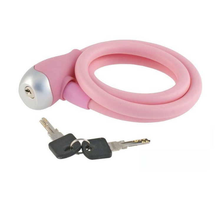 coil lock silicon lock pink 12 x 1200 mm