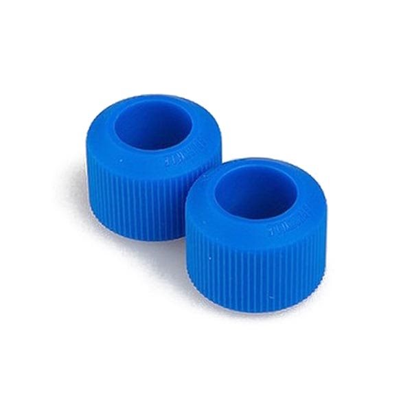 Pair of blue silicone rings