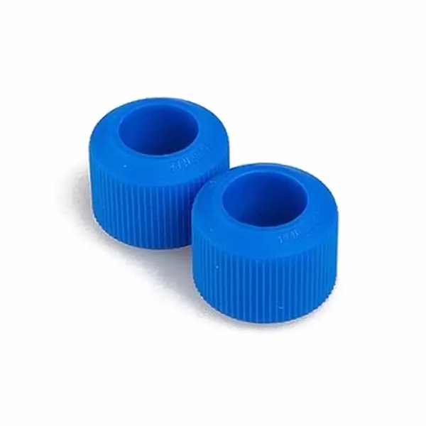 Pair of blue silicone rings - image