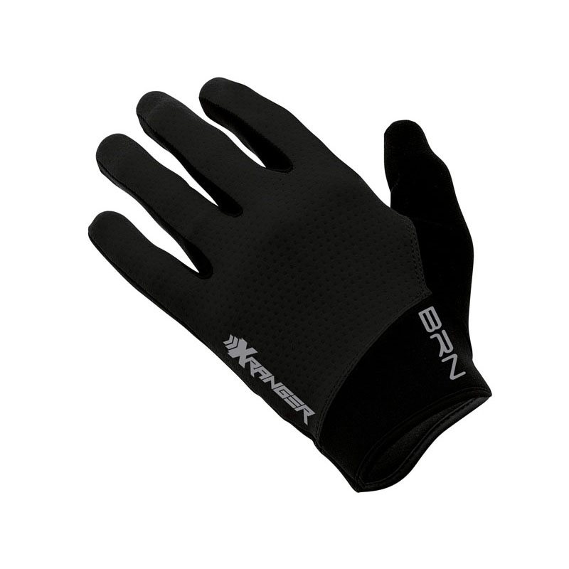 Long Finger Gloves X Ranger Black Size XL