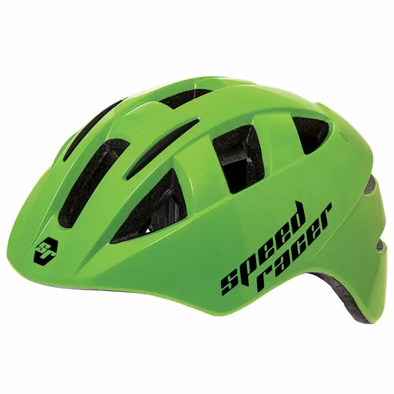 helmet boy speed racer green size XS 48-50cm - image