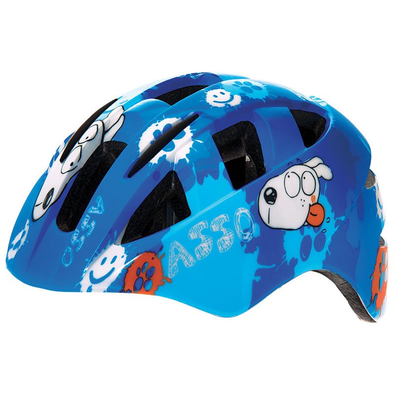 capacete menino também azul tamanho XS 48-50cm