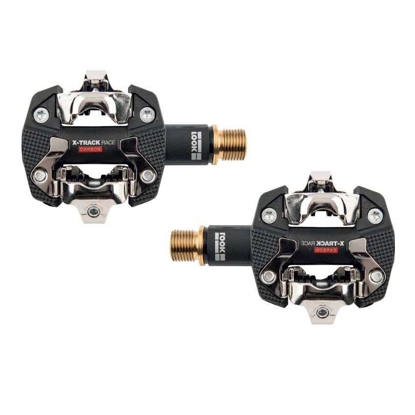 Pair of cross country pedals X-Track Race Carbon TI