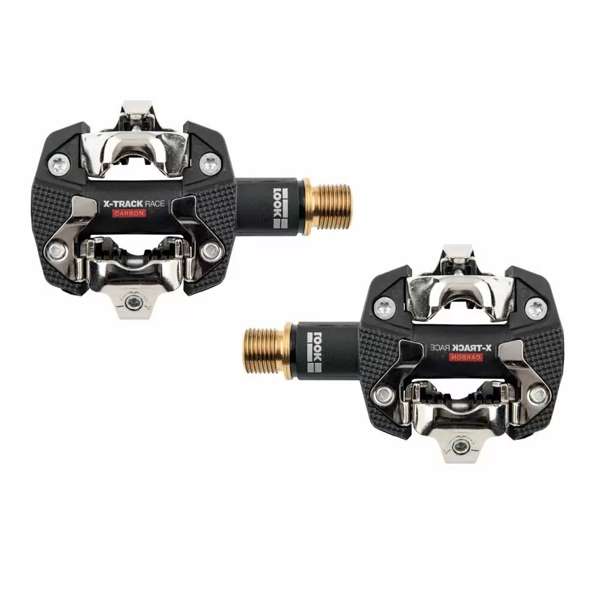Pair of cross country pedals X-Track Race Carbon TI - image