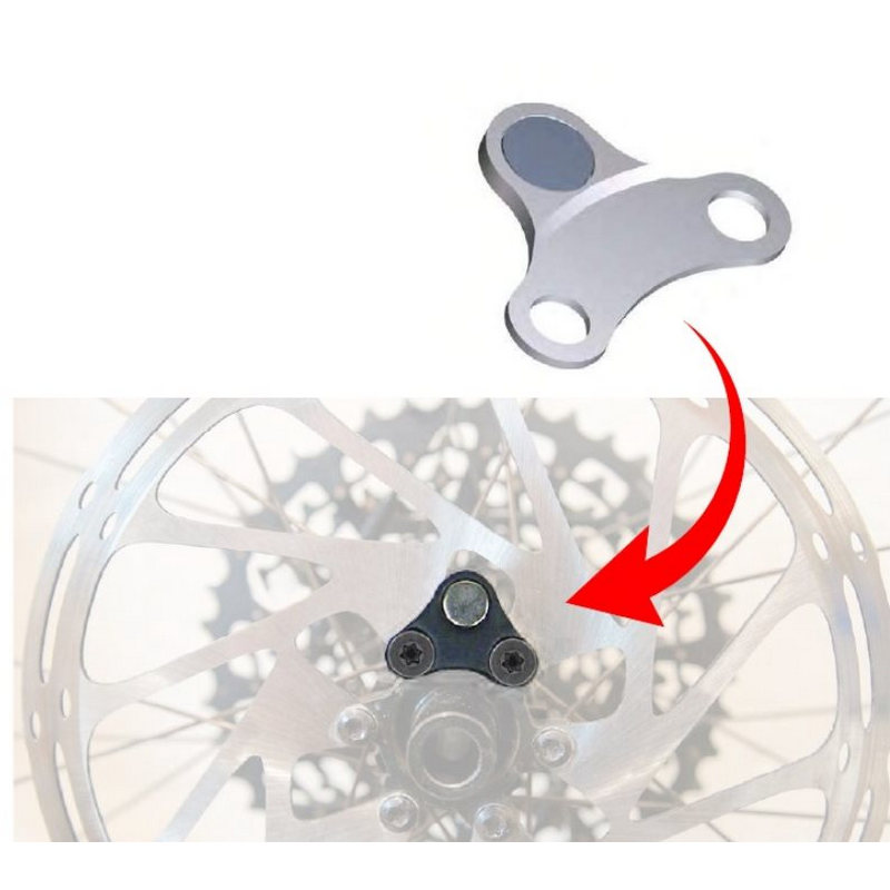 Sensor magnético de bicicleta eléctrica montaje de disco trasero tipo B