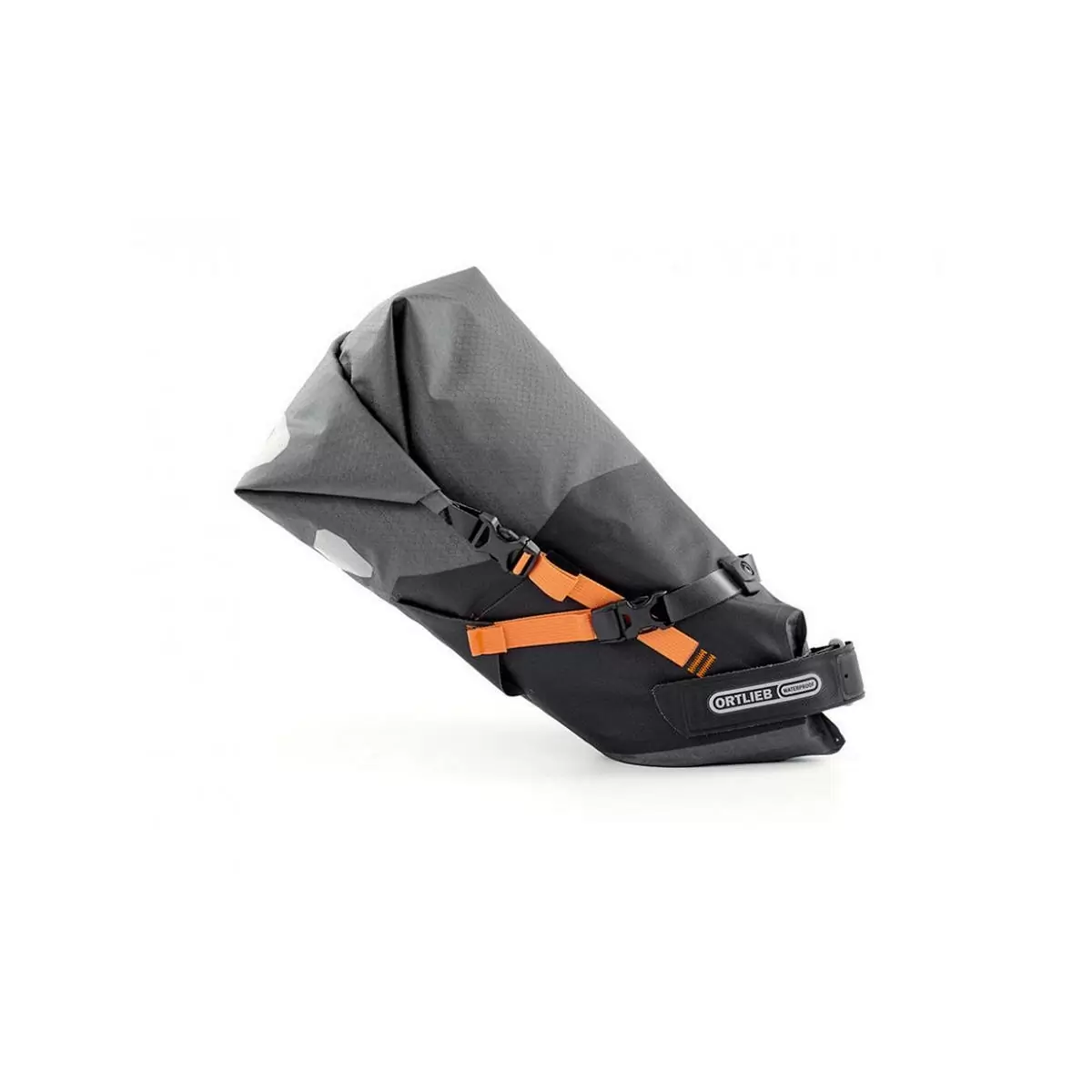 Bikepacking saddle bag M grey / black F9912 11lt - image