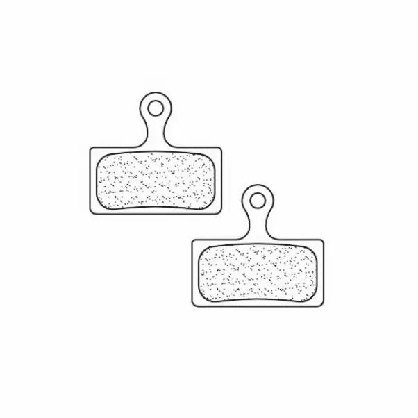Pair of sintered Race pads for Shimano brakes XT - XTR - image
