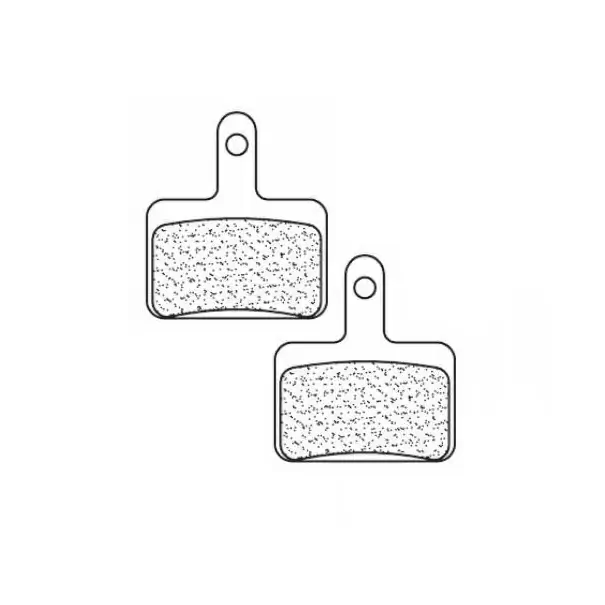 Pastiglie carbon metalliche per freni Shimano Deore e Incas 2.0 - image