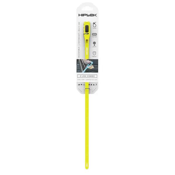 Cable lock Z Lok Combo with combination yellow #2