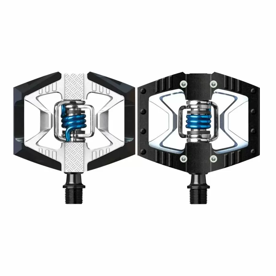 Pair of blue DoubleShot 2 hybrid pedals - image