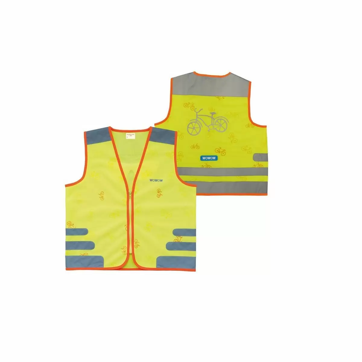 Chaleco de seguridad amarillo nuez para niños M - image