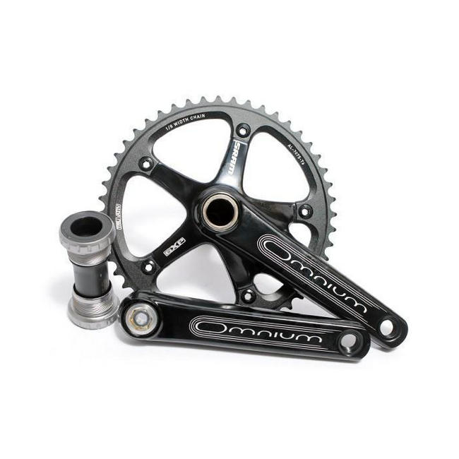 Sram 006115606060 crankset omnium 48t 165mm black Crankset Omnium 48T