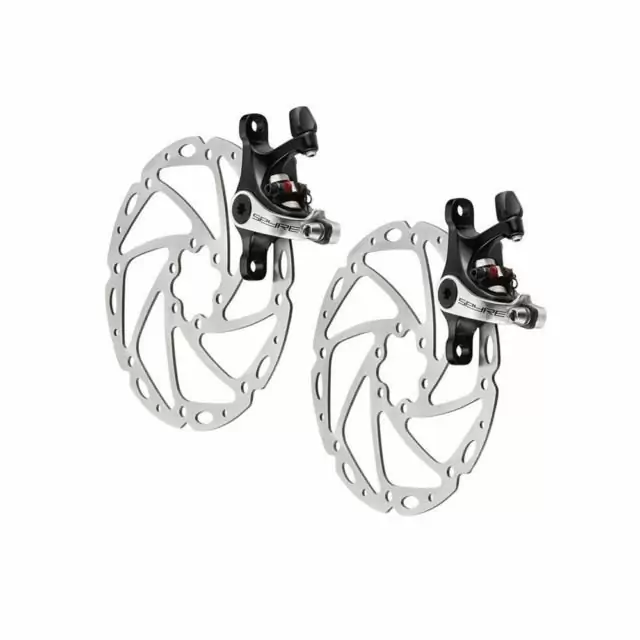 Cable actuated disc brake set Spyre 2.0 front + rear Post Mount - image