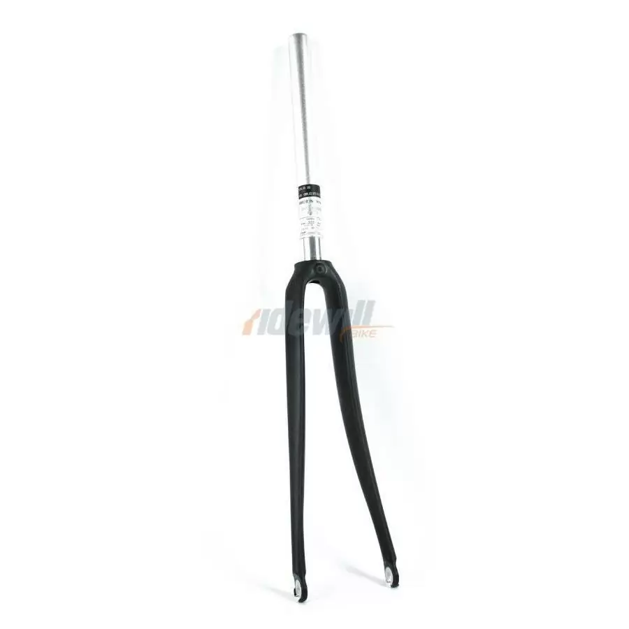 Fork fixed gear race track 28'' 1-1/8'' carbon 3k - image