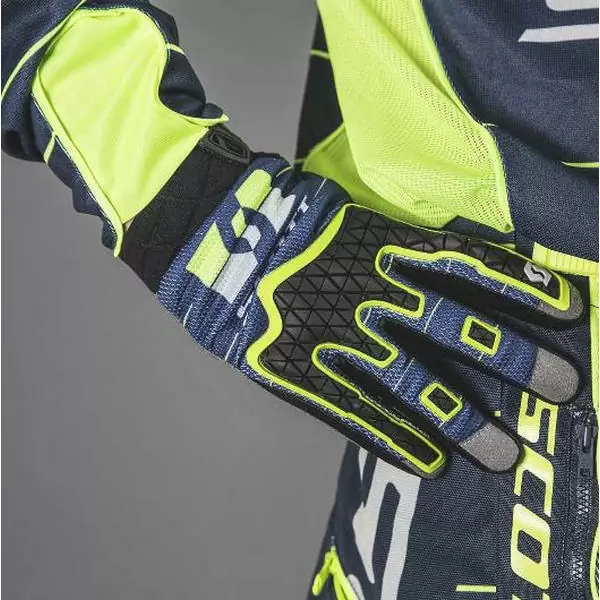 Enduro gloves Blue / yellow size S #2