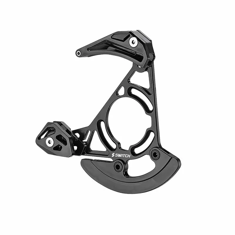 Downhill chain guide for 32 to 38t black crowns black - image