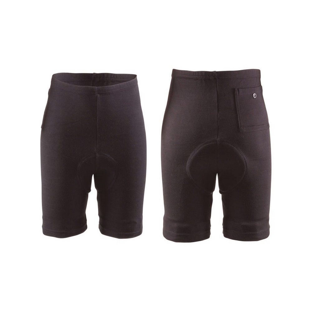 Wolle Vintage Shorts Veloce Größe L schwarz
