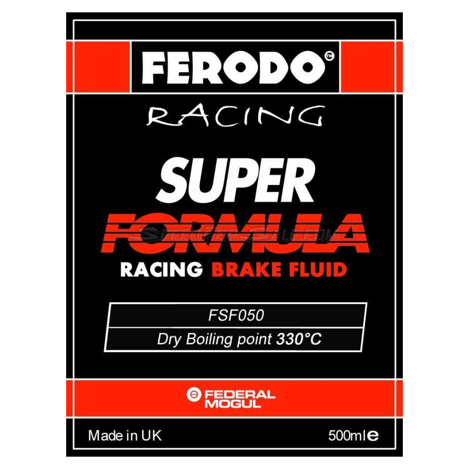 Fluide huile de frein Super Formula 0,5 L compatible DOT 4 / DOT 5.1