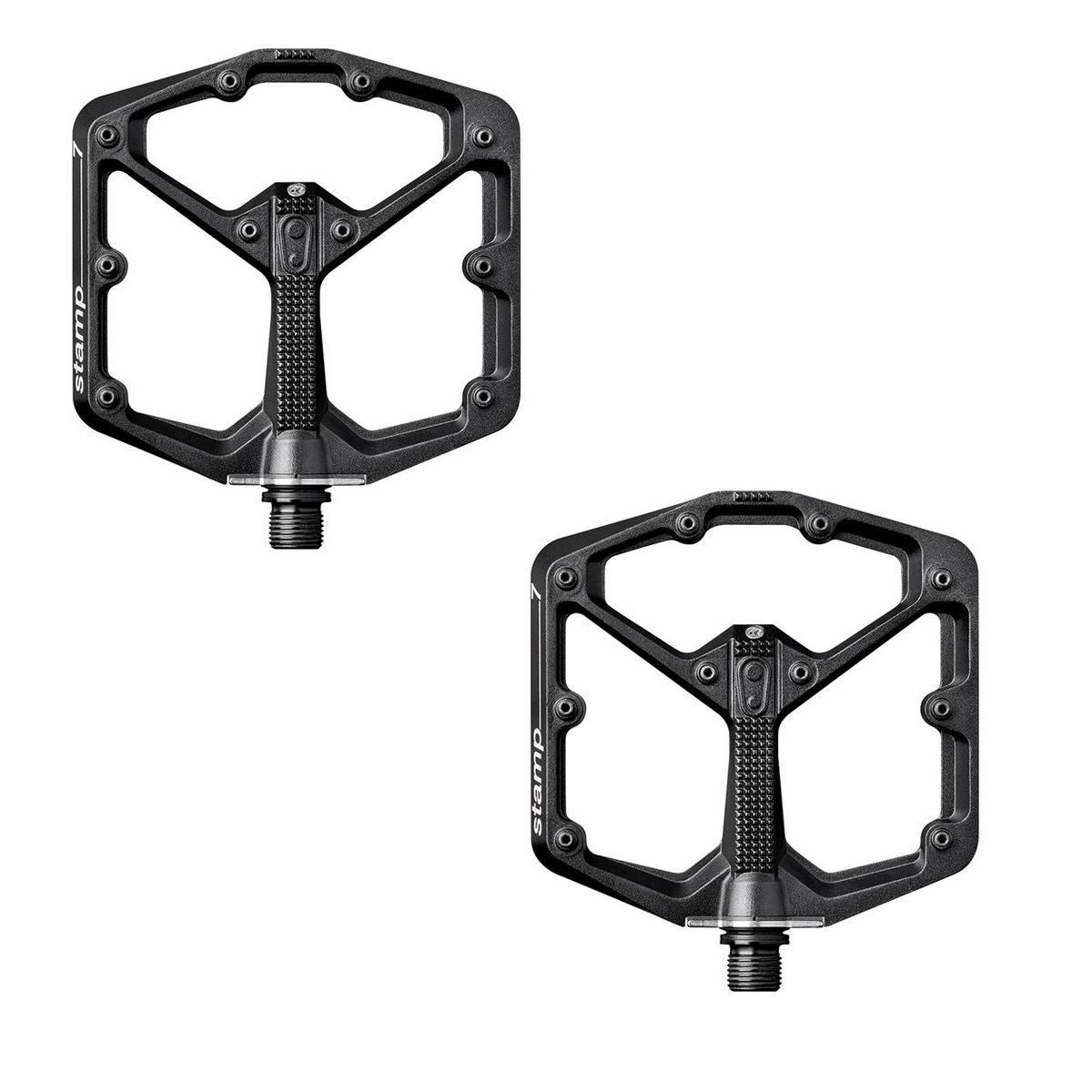 Pair of pedals Stamp 7 Large black