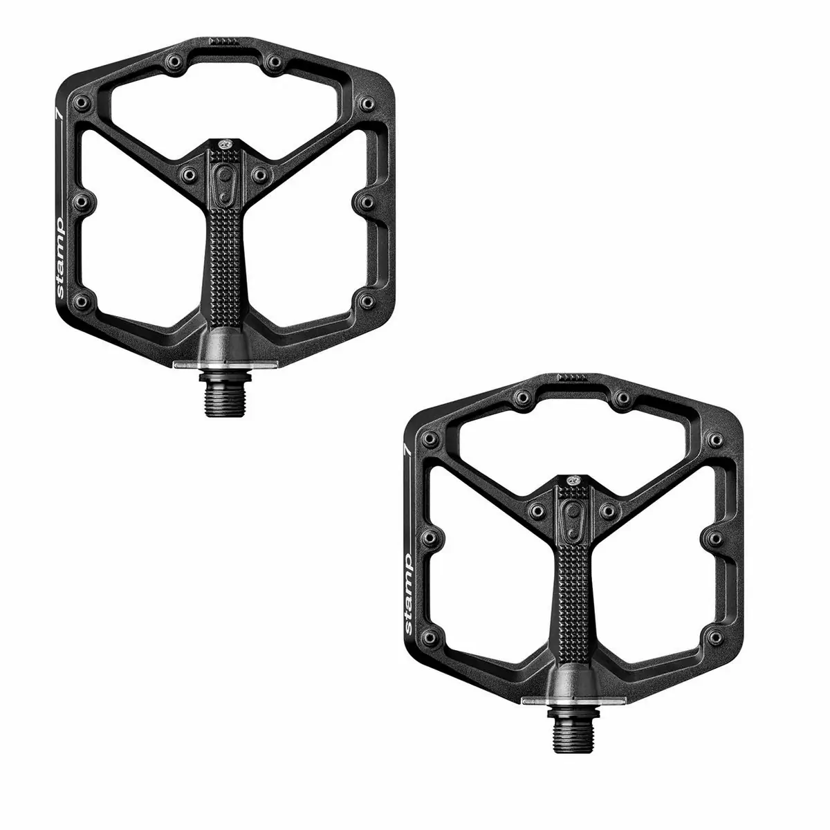 Pair of pedals Stamp 7 small black - image