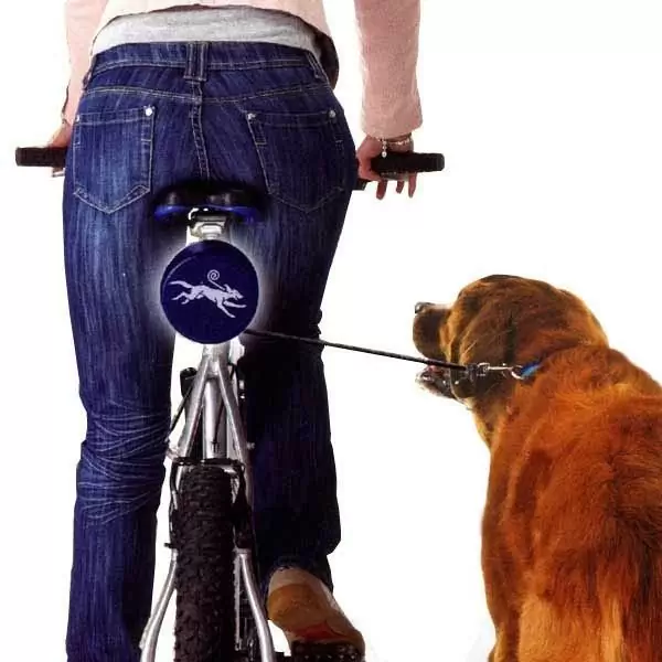 Automatic dog leash Dog & Roll for seatpost mounting #1