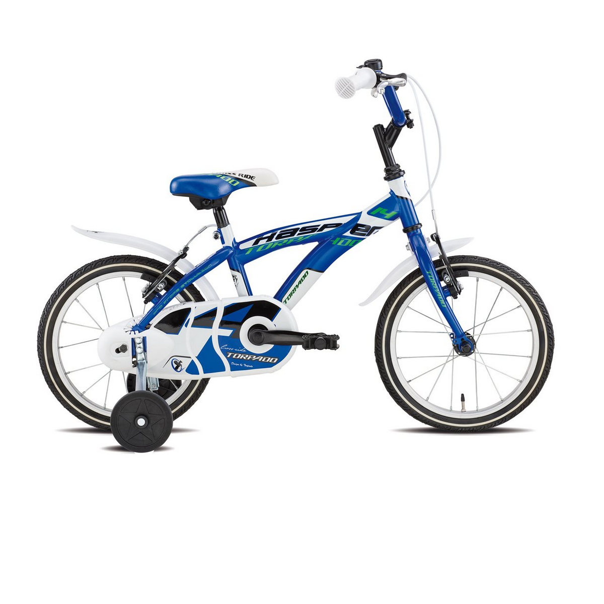 Bicicletta Bambino 2-4 Anni T680 Kasper 14'' 1v Blu