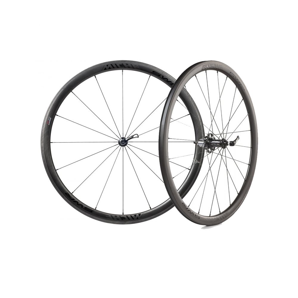 Pair carbon wheels SWR RC 36 Campagnolo tubeless black / black 2019