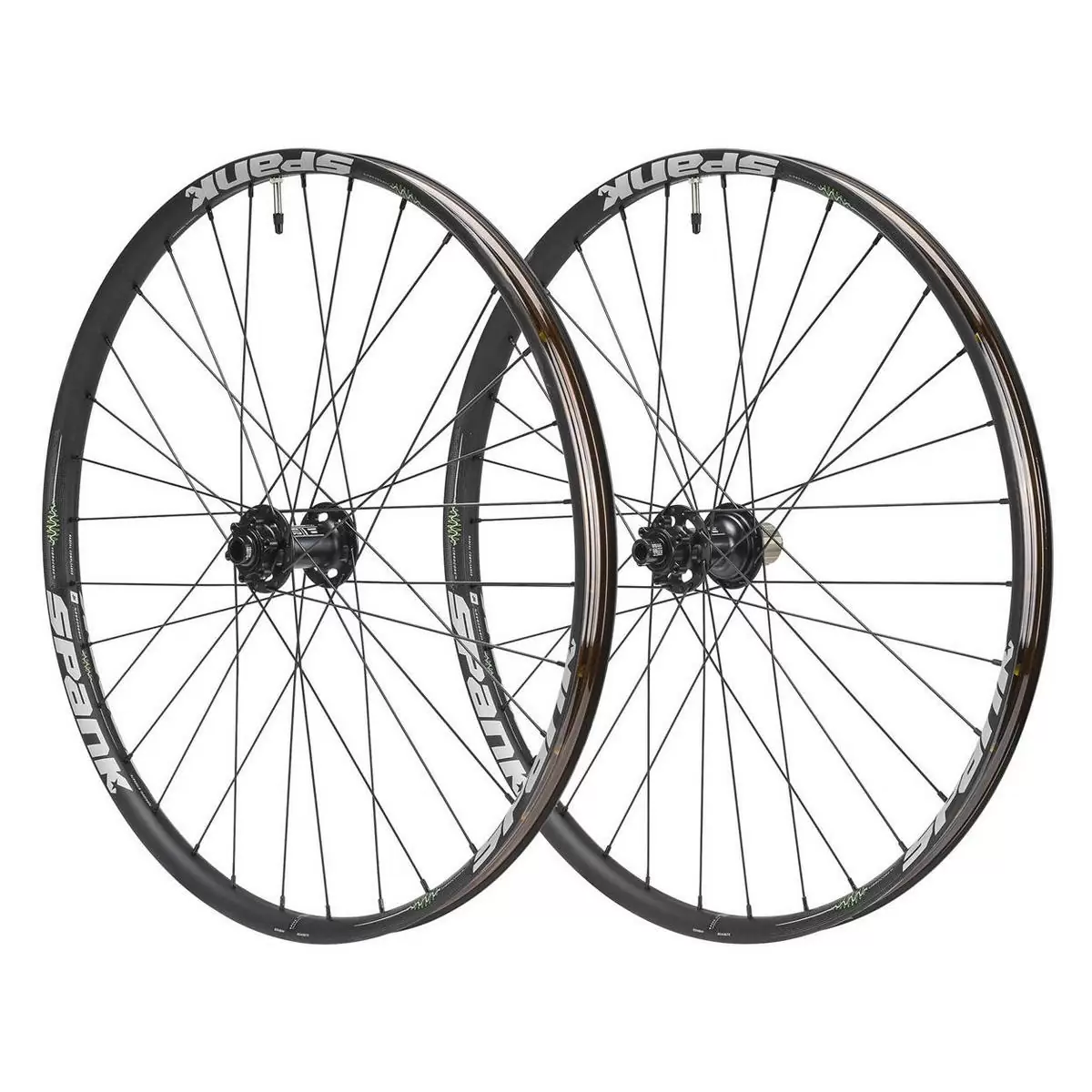Roues vtt Spike Vibrocore 350 Boost 27.5'' tringle intérieure 30mm shimano 11v - image